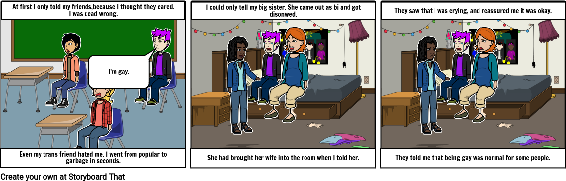 Sad Gay Story - Cartoon Clipart (1164x385), Png Download