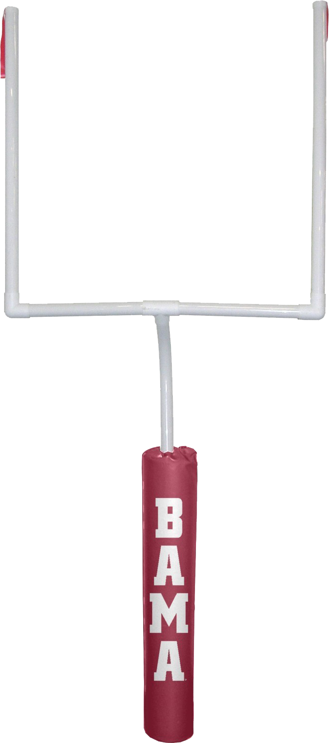 The Nzone College Replica Goal Post Clipart (653x1471), Png Download