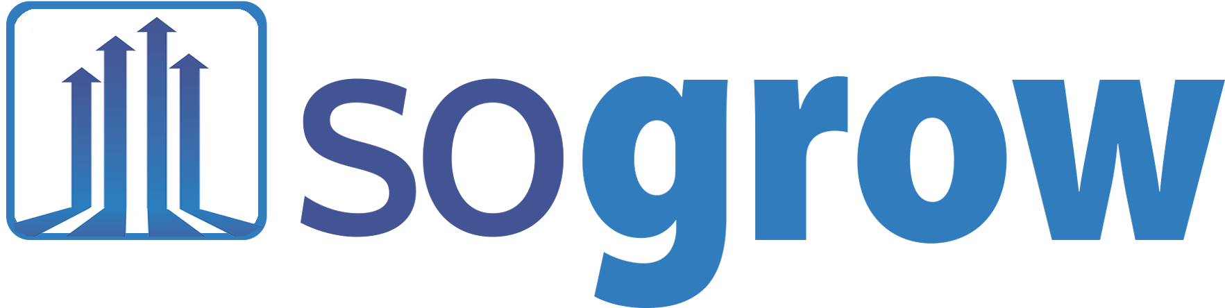 Sogrow Logo-001 - Graphic Design Clipart (1772x475), Png Download