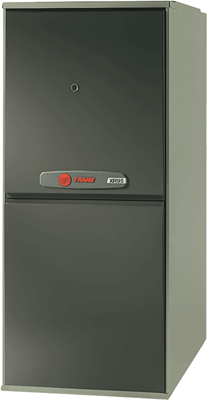 Trane Xr95 Furnace - Xr Single Stage Xr95 Trane Furnace Clipart (588x905), Png Download