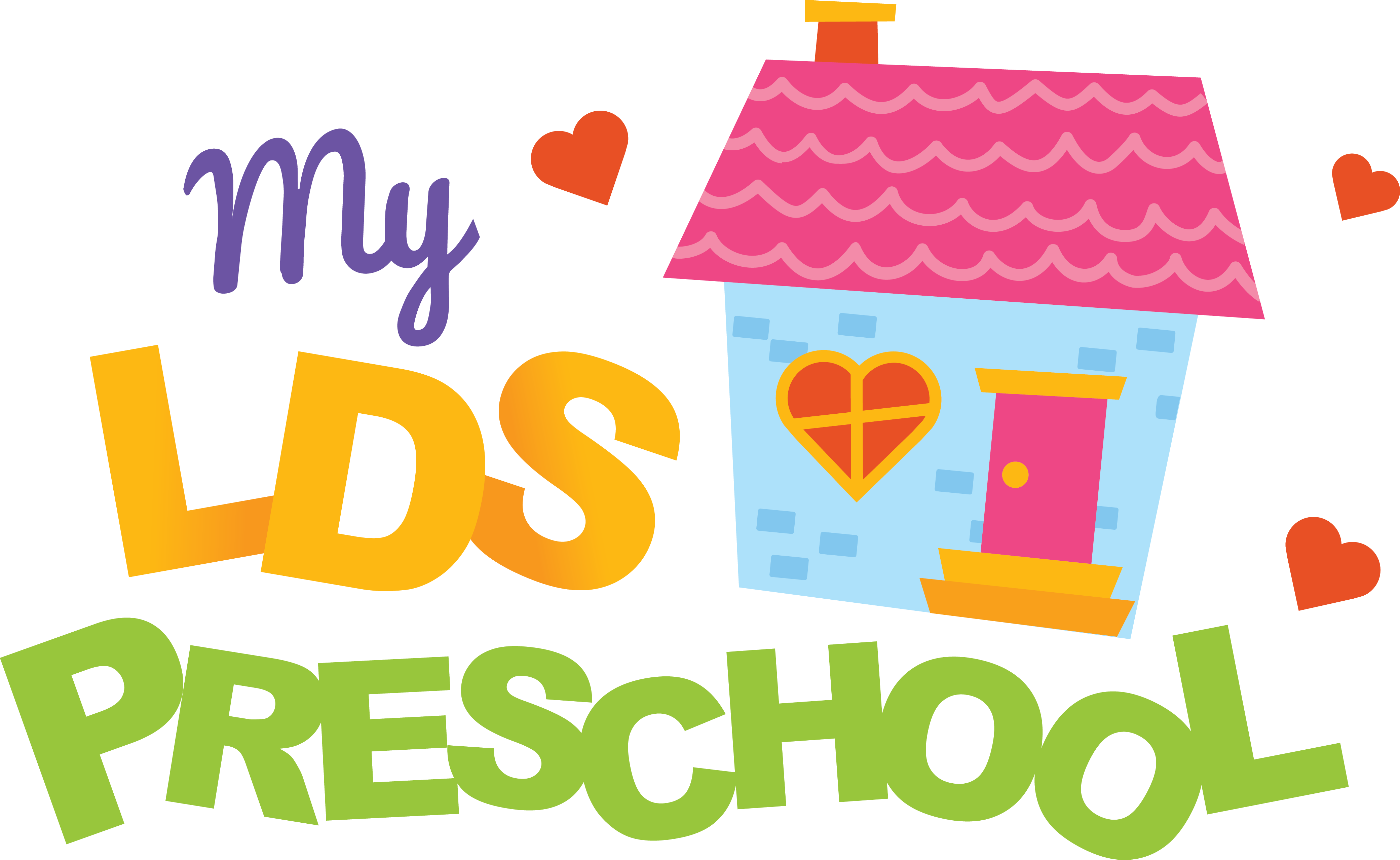 My Preschool Home Clipart (4163x2557), Png Download