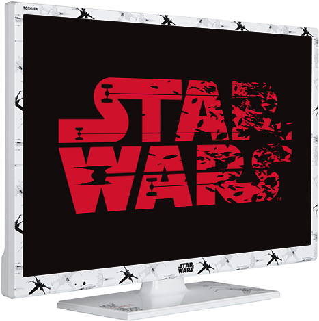 24" Toshiba Hd Ready Star Wars Tv Perspective - Star Wars Clipart (640x640), Png Download