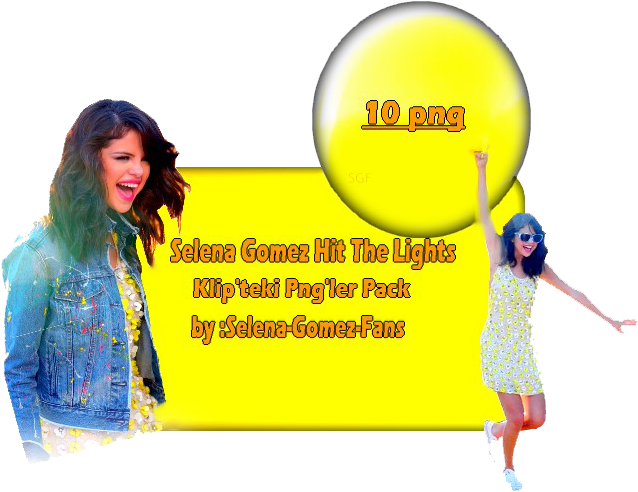 Selena Gomez Hit The Lights Png Pack - Selena Gomez Hit The Lights Clipart (800x600), Png Download