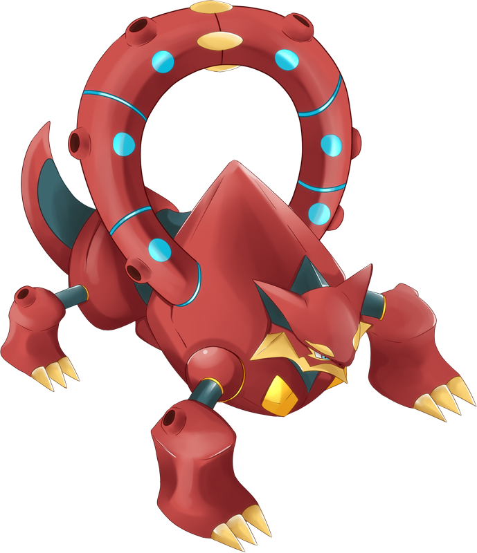 Pokemon Mega Volcanion Is A Fictional Character Of - Mega Volcanion Clipart (689x800), Png Download