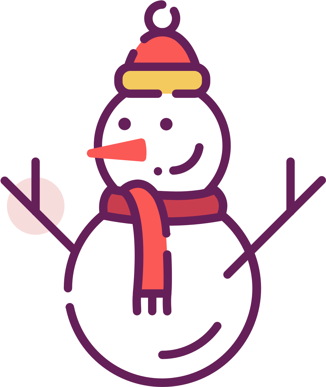 Vector Snowman Scarf - Christmas Designs Clip Art - Png Download (1920x1280), Png Download