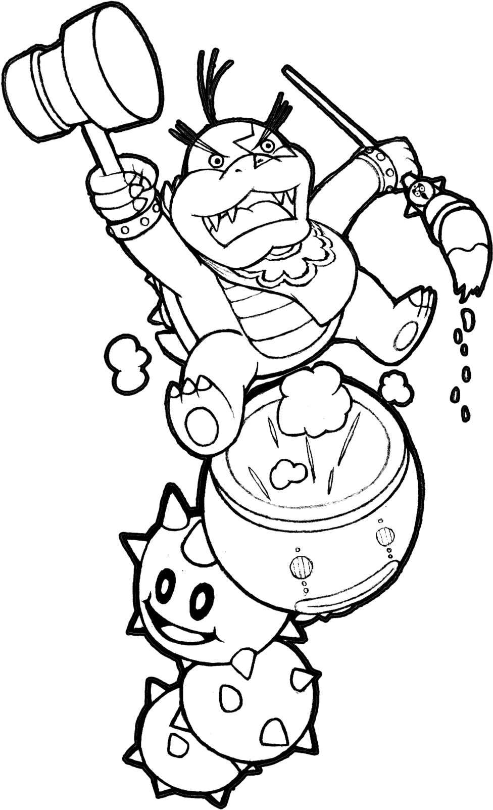 Colouring Page Koopa Troopa Coloringpage Ca