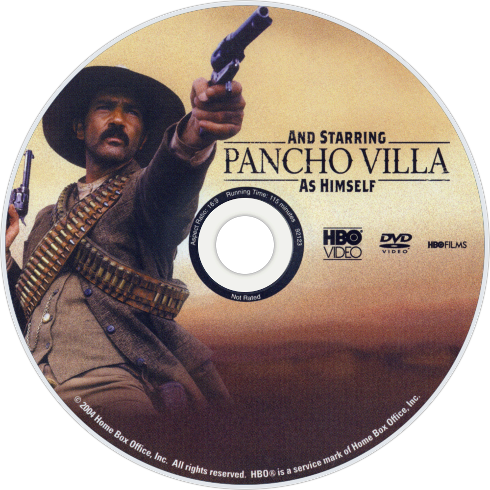 And Starring Pancho Villa As Himself Dvd Disc Image - Starring Pancho Villa As Himself (2003) Clipart (1000x1000), Png Download