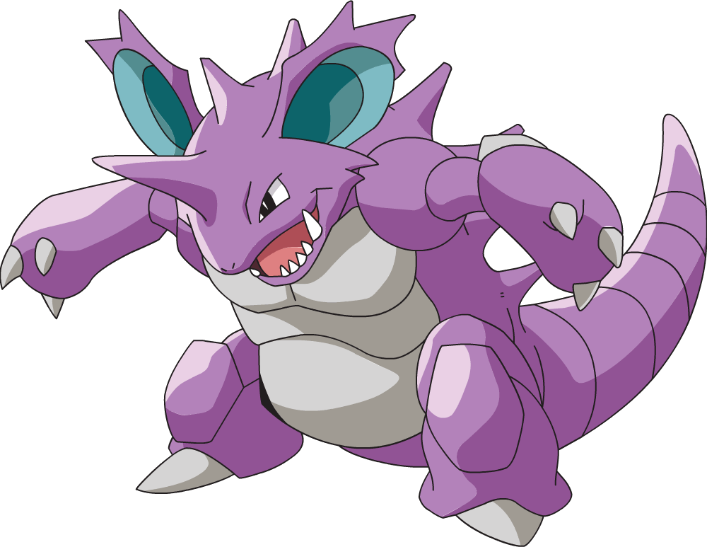 Nidoking Pokemon Clipart (1000x773), Png Download