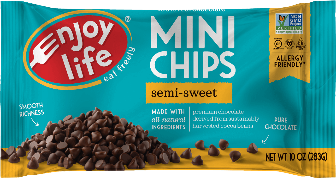 Enjoy Life Chocolate Chips Clipart (1550x1550), Png Download
