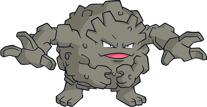 Pokemon Cup On Twitter - Graveler Pokemon Clipart (800x415), Png Download