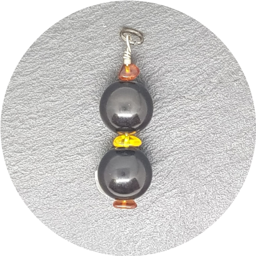 Colgante Onix Ambar Esferas - Earrings Clipart (600x600), Png Download