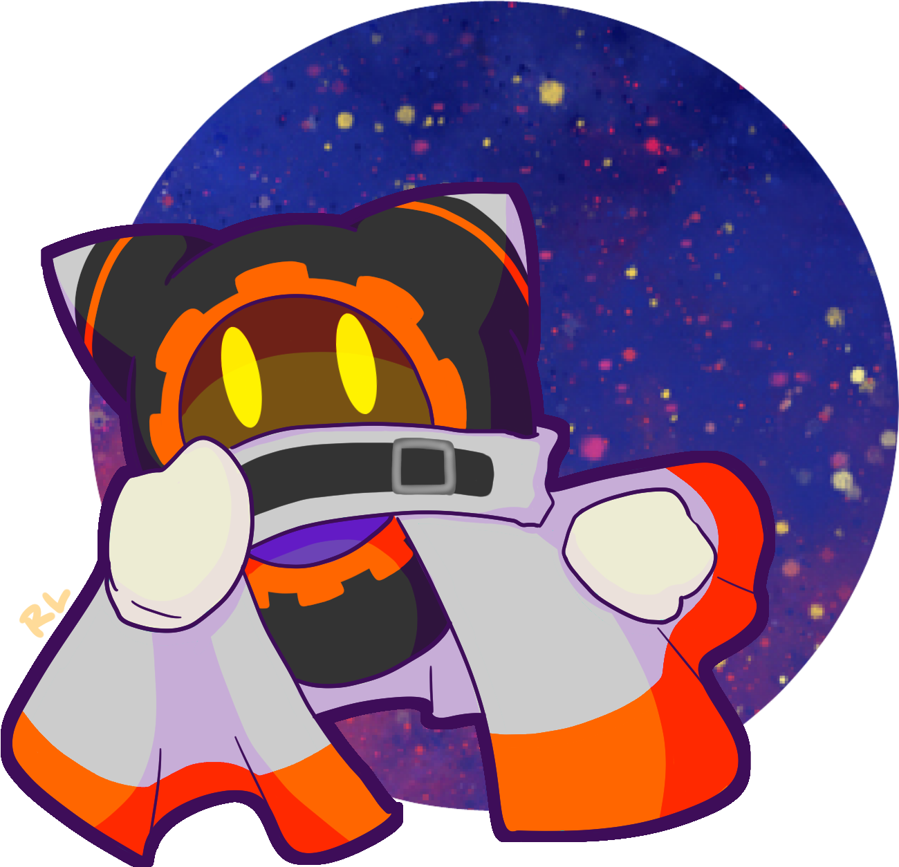 Artworkspoopy Magolor - Illustration Clipart (1400x1400), Png Download