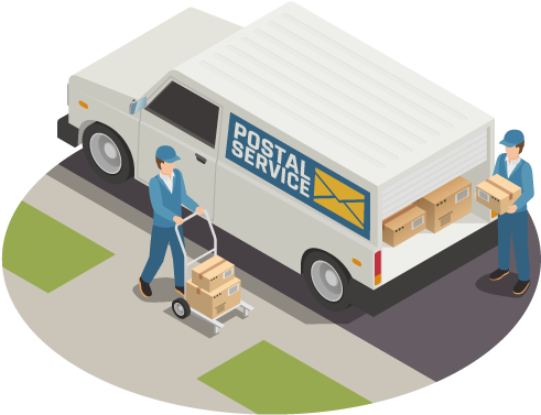 Direct Mail Postage, Pre-sort, And Every Door Direct - Model Car Clipart (800x500), Png Download