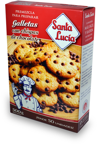 Premezcla Galletas Con Chispas De Chocolate Clipart (709x608), Png Download