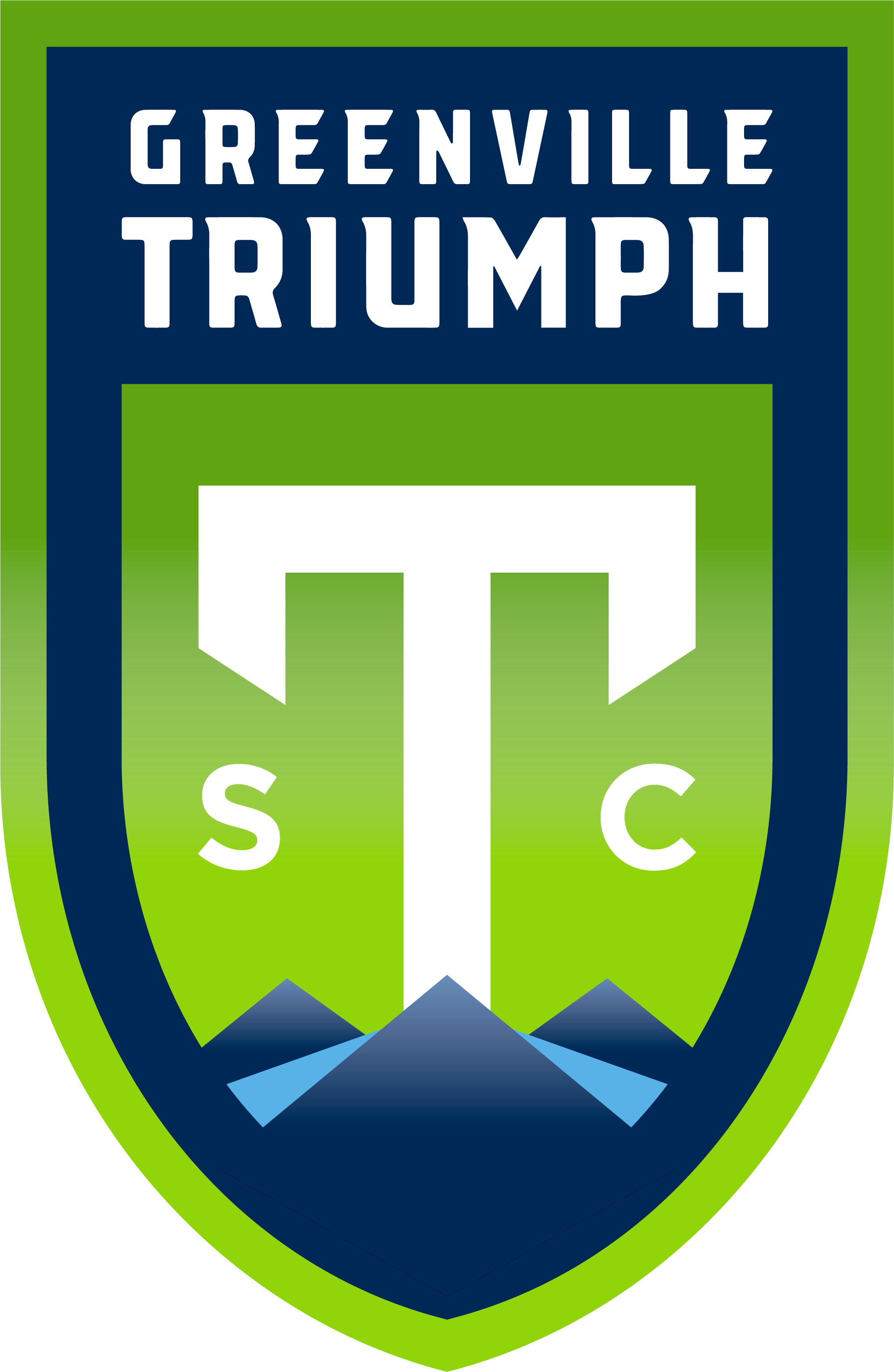 Greenville Triumph Sc Logo Usl League One - Greenville Triumph Soccer Clipart (2039x3129), Png Download