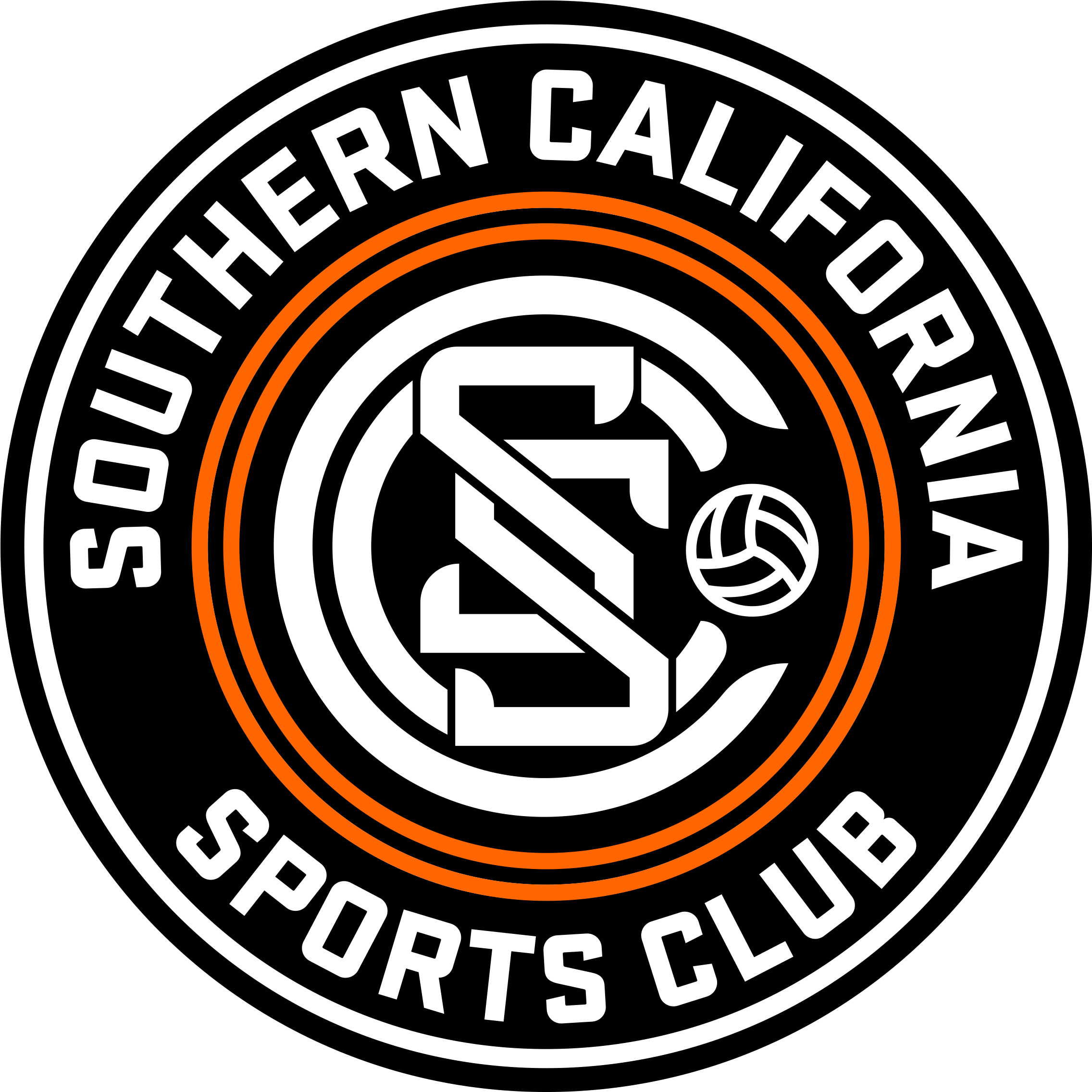 Sponsors - Southern California Sports Club Clipart (2600x2600), Png Download