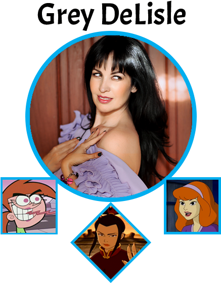 Grey Delisle Has Starred In Hundreds Of Popular Cartoons - Grey Delisle 1997 Clipart (600x600), Png Download