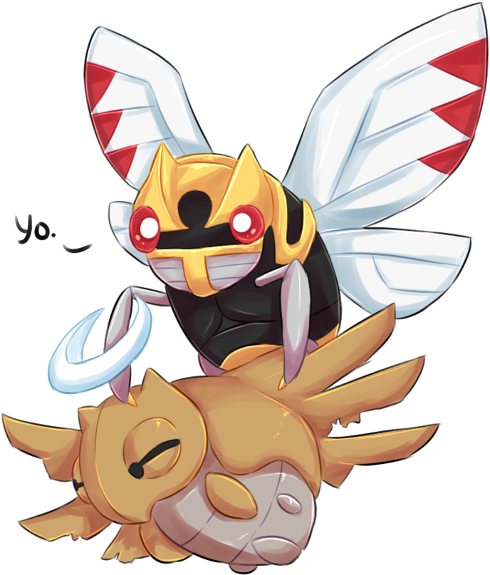 Nincada, Evolution, Ninjask, Mammal, Vertebrate Png - Shedinja Evolution Clipart (904x883), Png Download