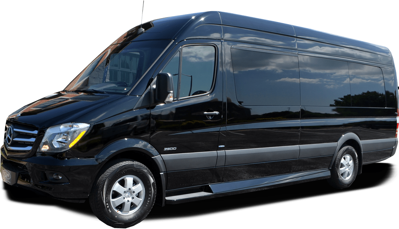 First Class Customs Luxury Sprinter Vans, Custom Ceo - Compact Van Clipart (1325x762), Png Download
