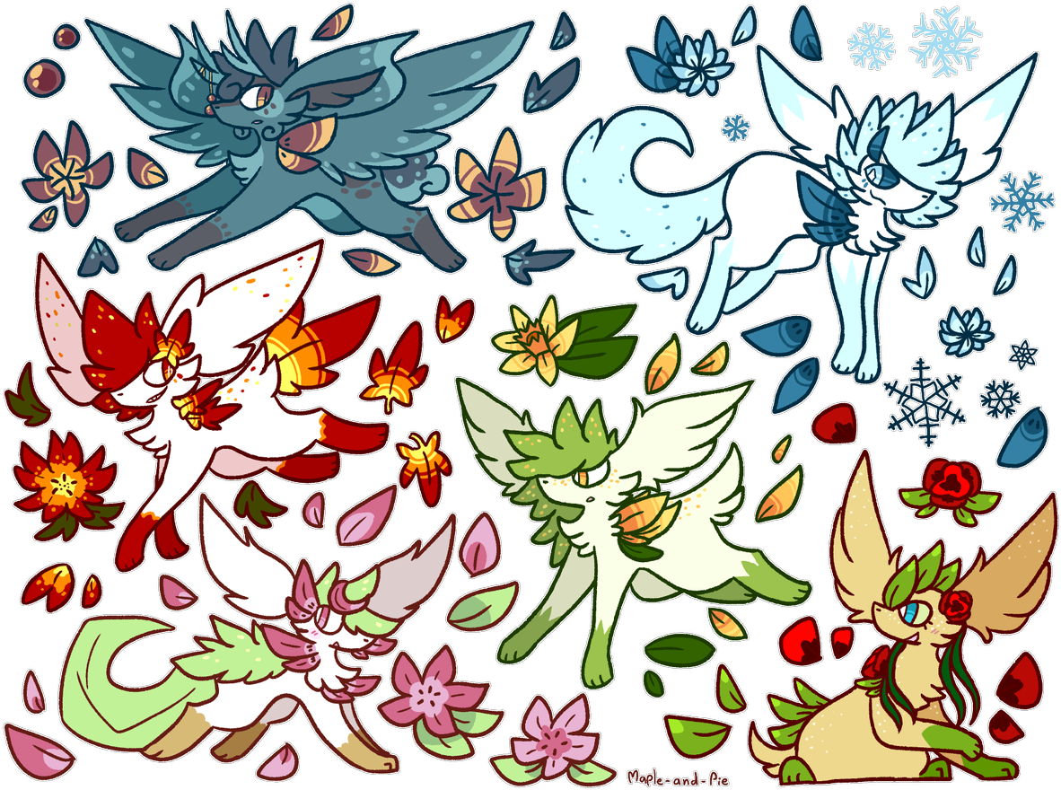 Shaymins That I Have But Then I Had Too Much Blank Clipart (1200x900), Png Download