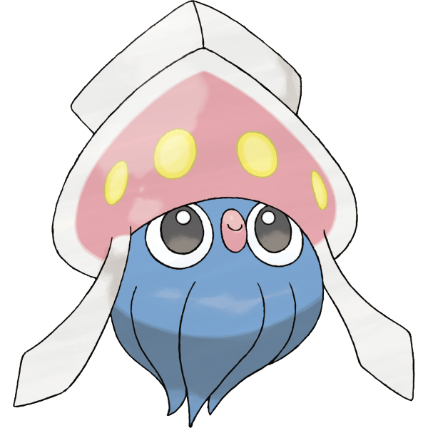276kib, 600x600, 600px-artwork686 - Squid Pokemon Clipart (600x600), Png Download