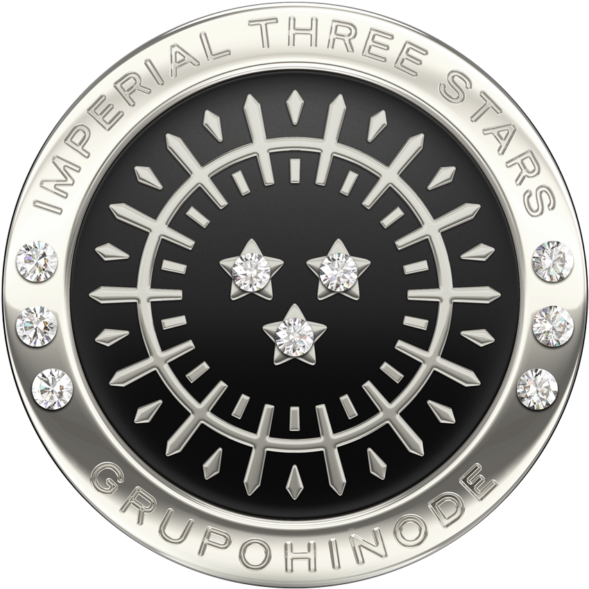 Imperial Three Stars - Imperial Two Stars Hinode Clipart (1000x1000), Png Download