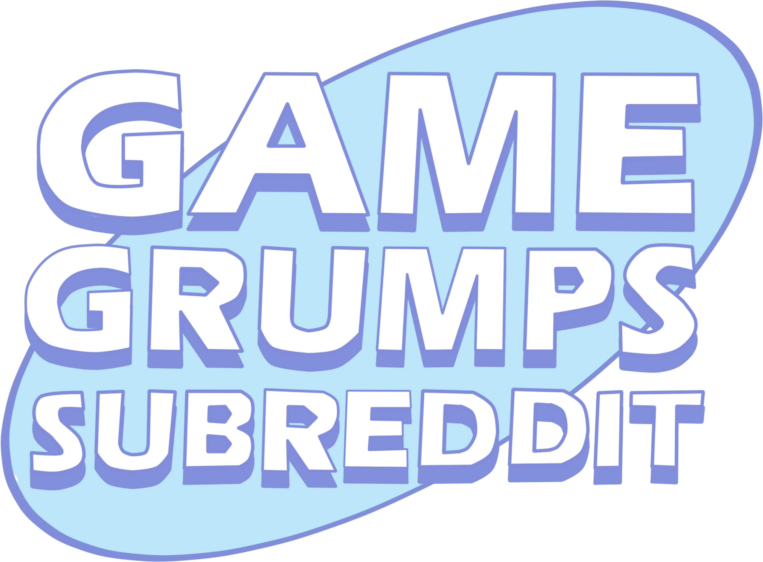 The Grumps Subreddit Logo - Graphic Design Clipart (3000x3000), Png Download