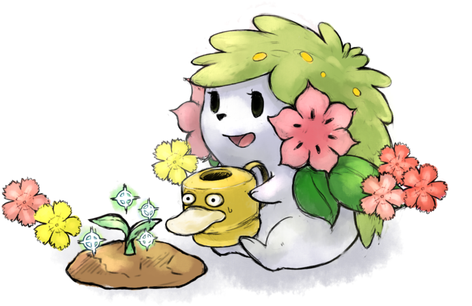 View Shaymin By Samwiselim-d59m2jn , - Shaymin Fan Art Clipart (900x585), Png Download