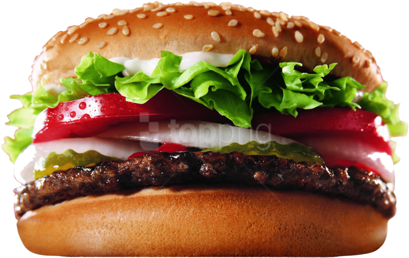 Free Png Food S Png Images Transparent - Burger King Whopper Clipart (850x574), Png Download