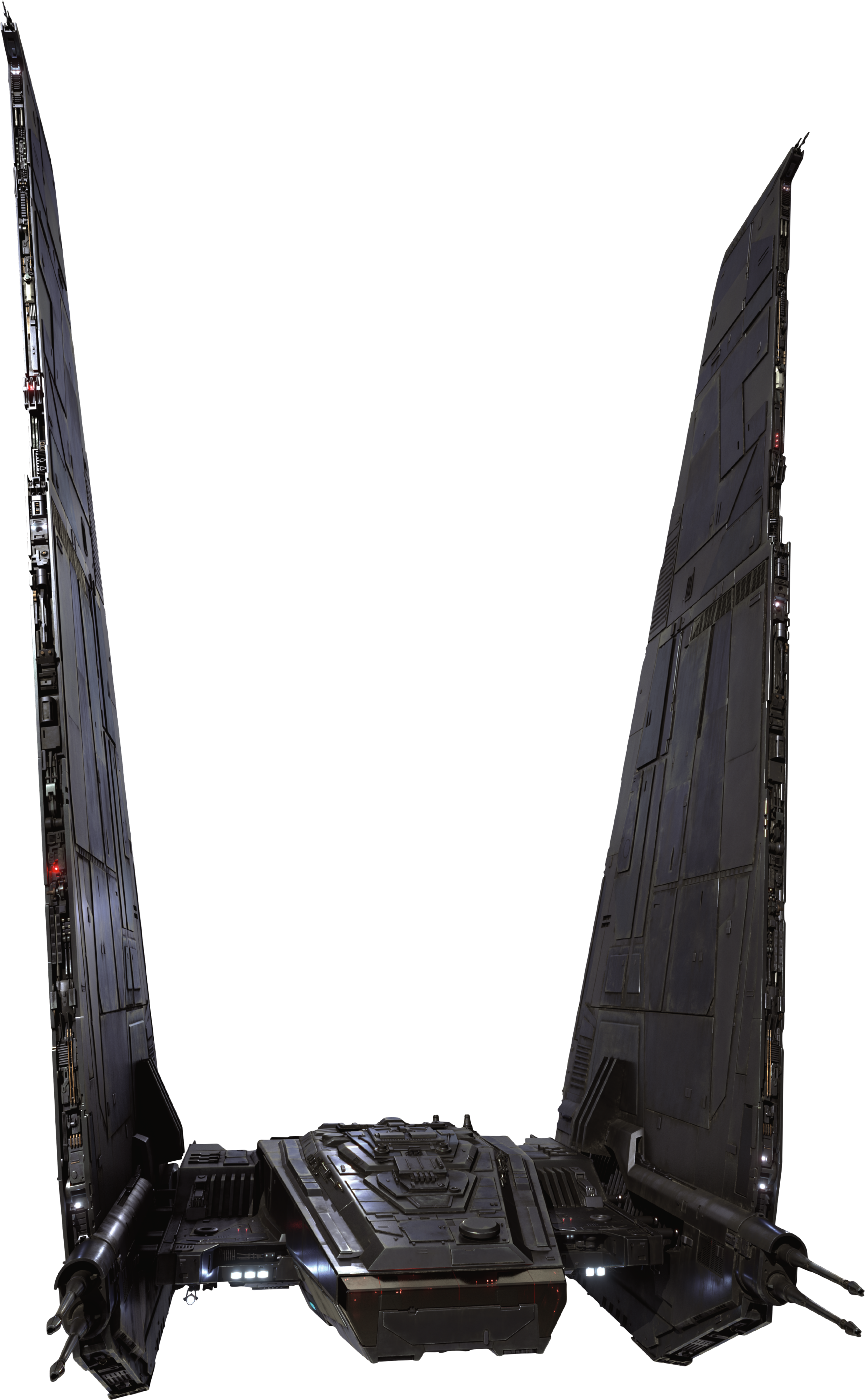 Star Wars First Order Shuttle Clipart (2700x4100), Png Download