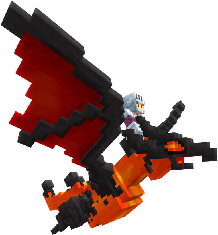 Noxcrew - Minecraft - Dragon - Castles And Dragons Clipart (1000x881), Png Download