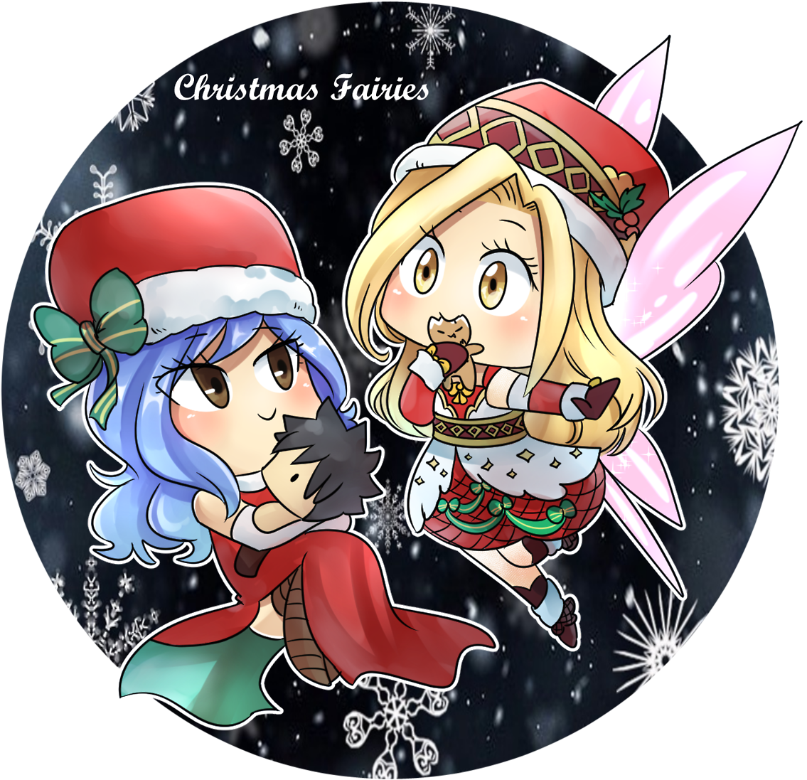 Merry Christmas @true Spirit Spear Chastiefolmy Precious - Cartoon Clipart (1280x1280), Png Download