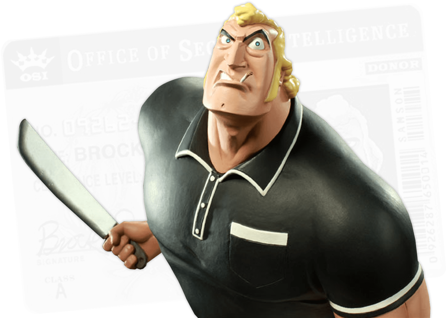 [ Img] - Brock Samson Clipart (1920x1080), Png Download