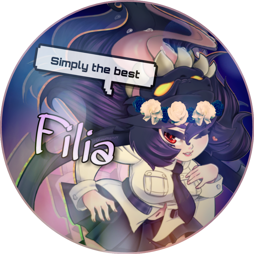 #skullgirls #filia #profilepic - Cartoon Clipart (977x977), Png Download