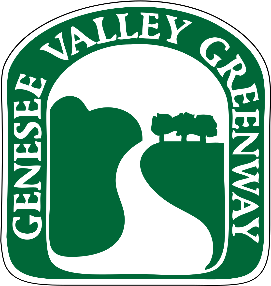 Genesee Valley Greenway - Illustration Clipart (1200x1200), Png Download