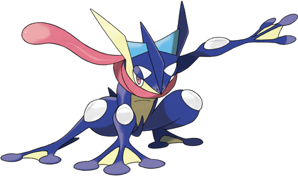 Greninja Pokemon Go Clipart (600x600), Png Download