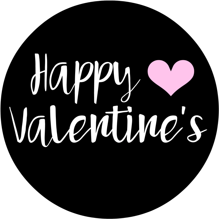 Valentine's Tags - Leica Logo Black And White Clipart (800x800), Png Download