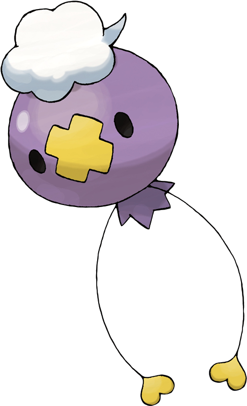 Drifloon - Drifloon Pokemon Go Clipart (807x807), Png Download