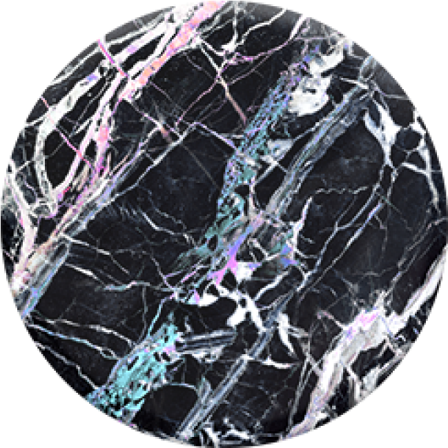 Black Marble Popsocket Clipart (800x800), Png Download