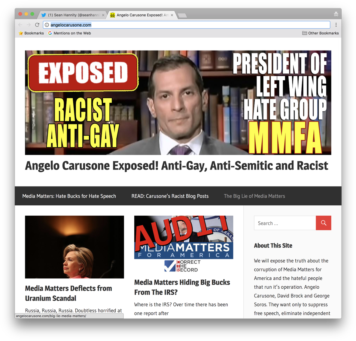 Site Used To Redirect To Glenn Beck's Program On Fox - Online Advertising Clipart (1200x1145), Png Download