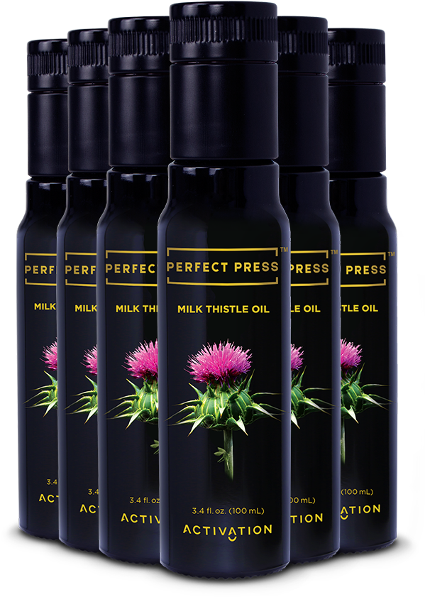 Perfect Press Milk Thistle Oil 100ml 3 - Coneflower Clipart (1000x1000), Png Download