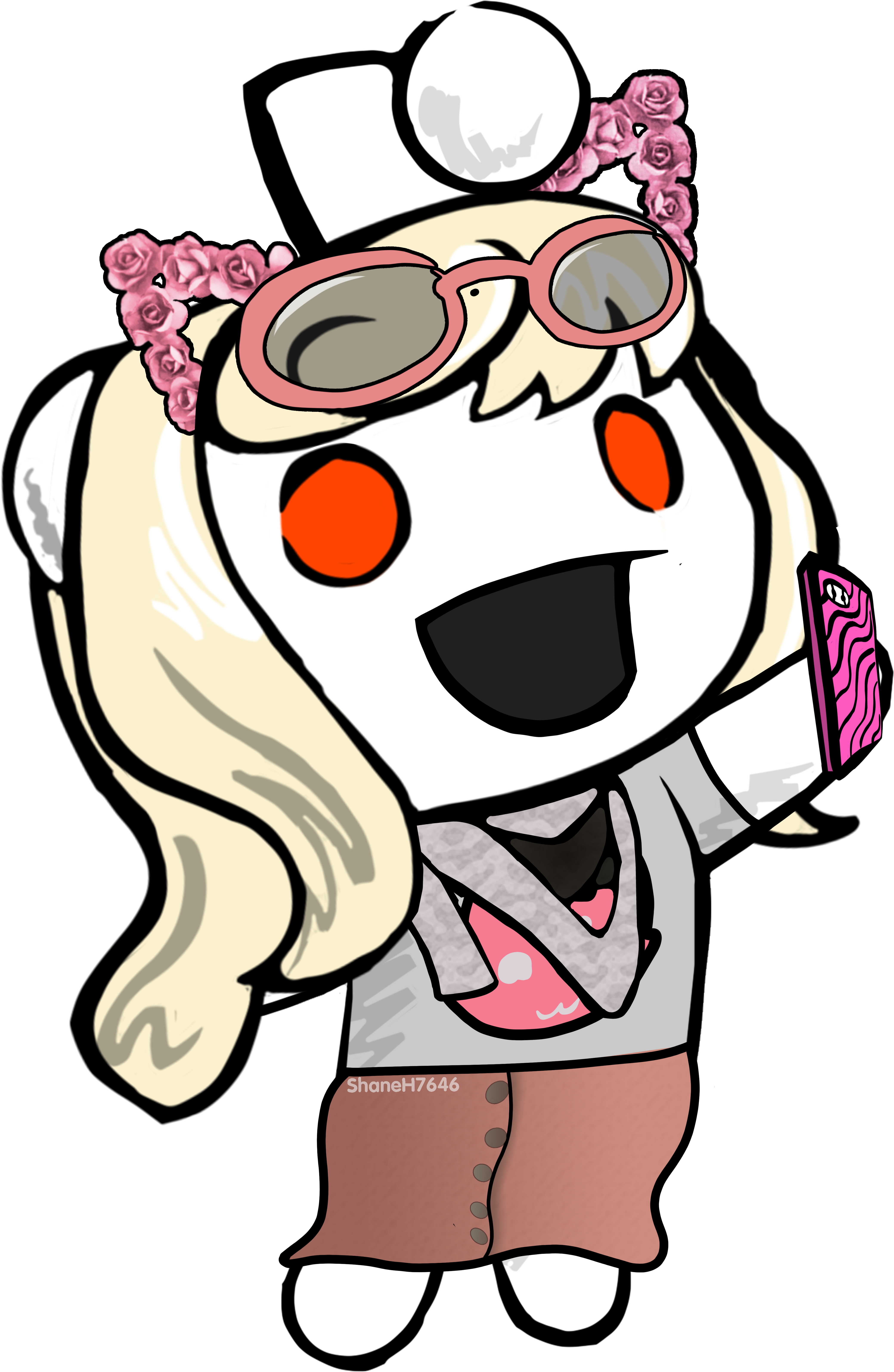 Subredditr/bonbibonkers Snoo - Cartoon Clipart (4177x6393), Png Download