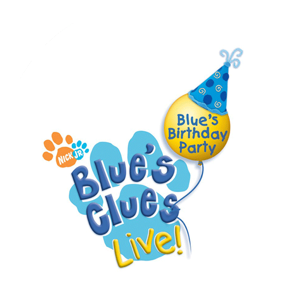 Blues Clues Birthday Party Live , Png Download - Blues Clues Birthday Party Live Clipart (577x576), Png Download