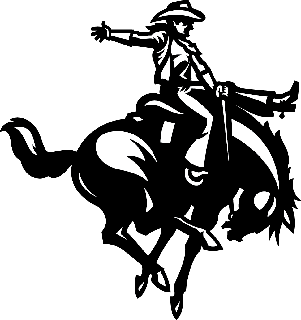 Northwestern Horse And Rider Logo - Northwestern Oklahoma State University Mascot Clipart (973x1035), Png Download