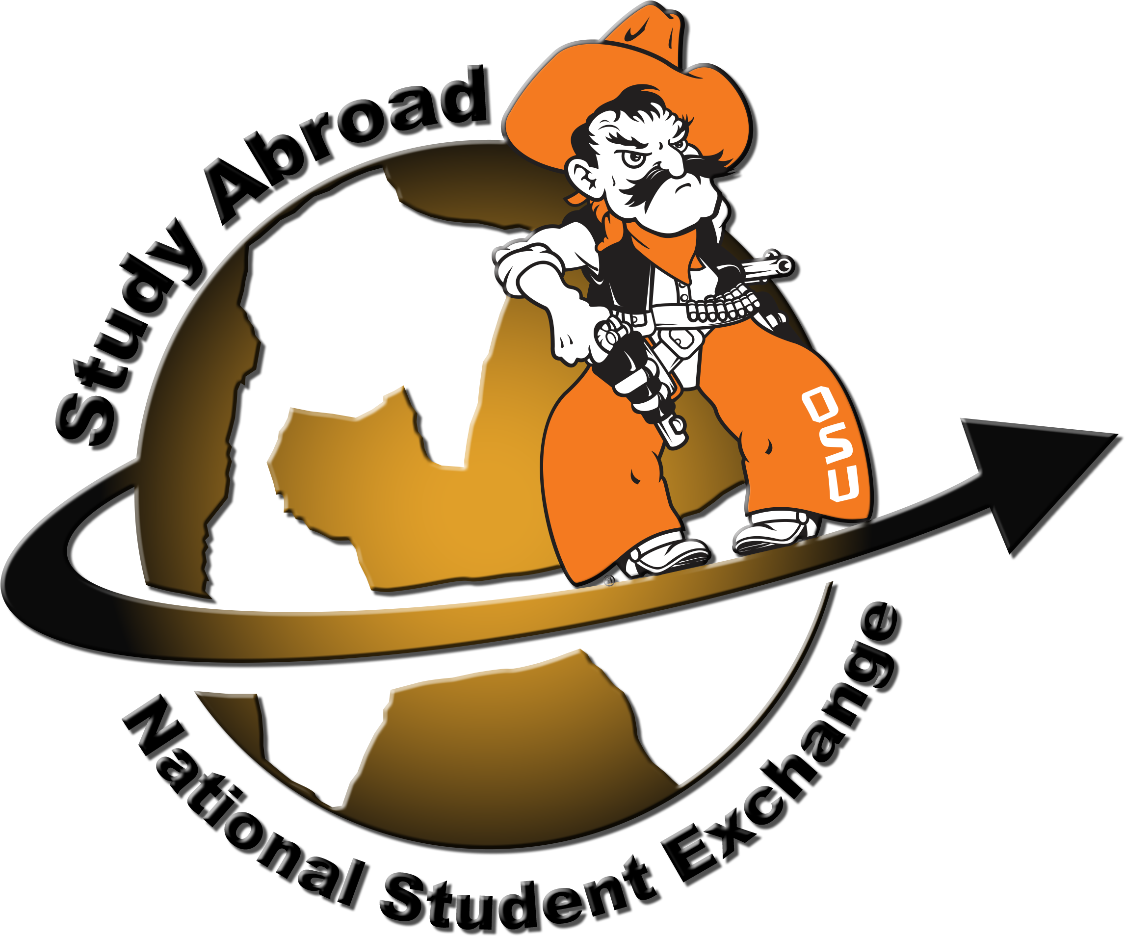 Blogging Your Travels - Oklahoma State Cowboys Men's Golf Clipart (2379x2038), Png Download