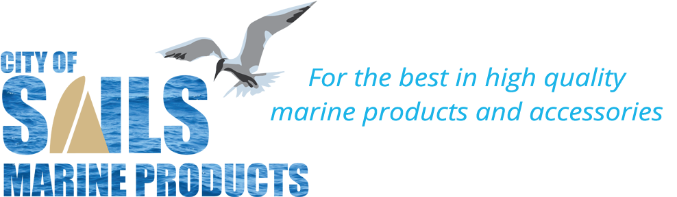 City Of Sails Marine Products Logo - Seabird Clipart (998x312), Png Download