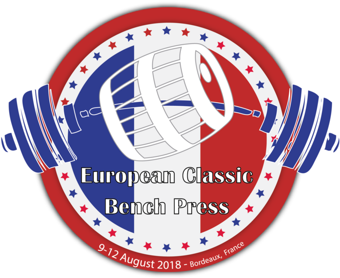 European Open, Masters, Juniors Classic Bench Press - Circle Clipart (676x600), Png Download