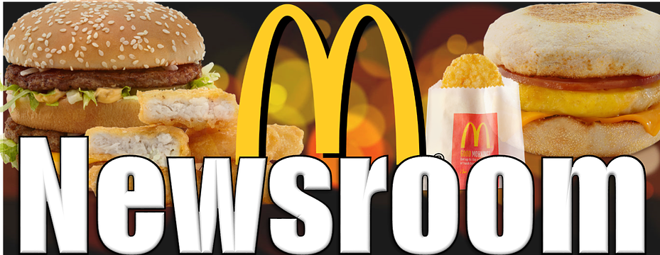 Mcdonald's Newsroom - Fast Food Clipart (929x360), Png Download