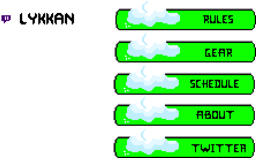 Twitch Panels - Twitch Panels Pixel Art Clipart (1024x576), Png Download