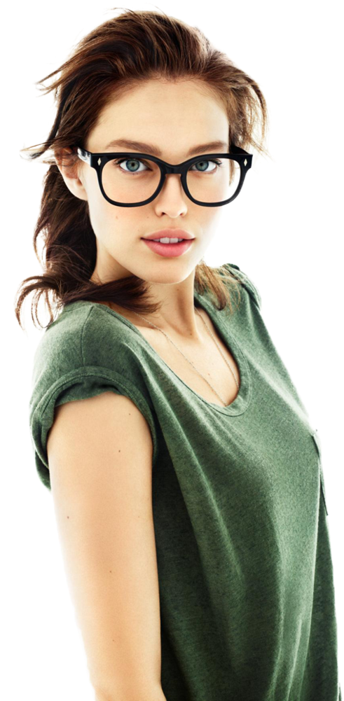 Emily Didonato Png - Female Model Sunglasses Png Clipart (774x1032), Png Download